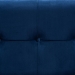 Baxton Studio Parker Glam and Luxe Navy Blue Velvet Upholstered and Gold Metal Finished Storage Ottoman - JY20A122L-Navy Blue/Gold-Storage Otto