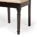 Baxton Studio Cherese Modern and Contemporary Sand Fabric Upholstered and Dark Brown Finished Wood 7-Piece Dining Set - RH334C-Sand/Dark Brown-7PC Dining Set