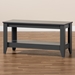 Baxton Studio Elada Modern and Contemporary Grey Finished Wood Coffee Table - CT8000-Grey-CT
