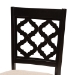 Baxton Studio Ramiro Modern and Contemporary Sand Fabric Upholstered and Dark Brown Finished Wood 7-Piece Dining Set - RH336C-Sand/Dark Brown-7PC Dining Set