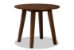 Baxton Studio Anesa Modern and Contemporary Transitional Walnut Brown Finished Wood 5-Piece Dining Set - Anesa-Walnut-5PC Dining Set