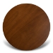 Baxton Studio Karla Modern and Contemporary Transitional Walnut Brown Finished Wood 5-Piece Dining Set - Karla-Walnut-5PC Dining Set