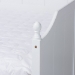 Baxton Studio Millie Cottage Farmhouse White Finished Wood Full Size Daybed with Twin Size Trundle - MG0010-White-Daybed-Full