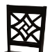 Baxton Studio Rava Modern and Contemporary Dark Brown Finished Wood 5-Piece Dining Set - Rava-Dark Brown-5PC Dining Set