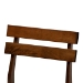 Baxton Studio Richmond Mid-Century Modern Light Beige Fabric Upholstered and Walnut Brown Finished Wood 5-Piece Dining Set with Faux Marble Dining Table - Richmond-Latte/Walnut-5PC Dining Set