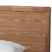 Baxton Studio Aras Modern and Contemporary Transitional Ash Walnut Brown Finished Wood King Size 3-Drawer Platform Storage Bed - Aras-Ash Walnut-King