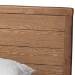 Baxton Studio Lisa Modern and Contemporary Transitional Ash Walnut Brown Finished Wood King Size 3-Drawer Platform Storage Bed - Lisa-Ash Walnut-King