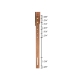 Baxton Studio Shiro Mid-Century Modern Ash Walnut Finished Wood King Size Platform Bed - Shiro-Ash Walnut-King
