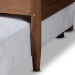 Baxton Studio Alya Classic Traditional Farmhouse Walnut Brown Finished Wood Full Size Daybed with Roll-Out Trundle Bed - MG0016-1-Walnut-Daybed-F/T