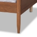 Baxton Studio Alya Classic Traditional Farmhouse Walnut Brown Finished Wood Full Size Daybed - MG0016-1-Walnut-Daybed-Full