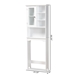 Baxton Studio Campbell Modern and Contemporary White Finished Wood Over the Toilet Bathroom Storage Cabinet - SR203099-White-Cabinet