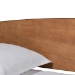 Baxton Studio Veles Mid-Century Modern Ash Walnut Finished Wood Full Size Daybed - MG0016-Walnut-Daybed-Full