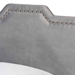 Baxton Studio Benjen Modern and Contemporary Glam Grey Velvet Fabric Upholstered Twin Size Panel Bed - CF9210C-Grey Velvet-Twin