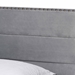 Baxton Studio Tamira Modern and Contemporary Glam Grey Velvet Fabric Upholstered Twin Size Panel Bed - CF9210E-Grey Velvet-Twin