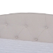Baxton Studio Becker Modern and Contemporary Transitional Beige Fabric Upholstered Queen Size Daybed with Trundle - Becker-Beige-Daybed-Q/T