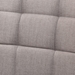 Baxton Studio Sanford Mid-Century Modern Grey Fabric Upholstered and Walnut Brown Finished Wood 4-Piece Dining Nook Set - BBT8051.11-Grey/Walnut-4PC Dining Nook Set