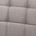 Baxton Studio Sanford Mid-Century Modern Grey Fabric Upholstered and Walnut Brown Finished Wood 3-Piece Dining Nook Set - BBT8051.11-Grey/Walnut-3PC Dining Nook Set