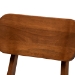 Baxton Studio Euclid Mid-Century Modern Sand Fabric Upholstered and Walnut Brown Finished Wood 5-Piece Dining Set - RH369C-Sand/Walnut-5PC Dining Set