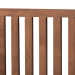Baxton Studio Saki Mid-Century Modern Walnut Brown Finished Wood King Size Platform Bed - Saki-Ash Walnut-King