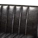 Baxton Studio Daymond Mid-Century Modern Dark Brown Faux Leather Upholstered and Walnut Brown Finished Wood 5-Piece Dining Nook Set - BBT8051.12-Dark Brown/Walnut-5PC Dining Nook Set