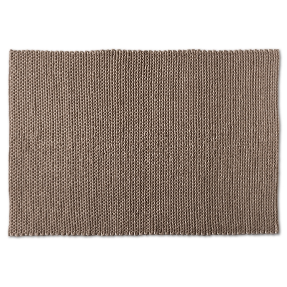 Baxton Studio Colemar Modern and Contemporary Brown Handwoven Wool Dori Blend Area Rug