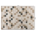 Baxton Studio Barbon Modern and Contemporary Ivory and Grey Handwoven PET Yarn Indoor and Outdoor Area Rug - Barbon-Grey/Ivory-Rug