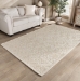 Baxton Studio Linwood Modern and Contemporary Ivory Hand-Tufted Wool Area Rug - Linwood-Ivory-Rug