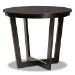 Baxton Studio Sasa Modern and Contemporary Dark Brown Finished Wood 5-Piece Dining Set - Sasa-Dark Brown-5PC Dining Set