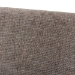 Baxton Studio Nexus Mid-Century Modern Gravel Fabric Upholstered and Walnut Brown Finished Wood 5-Piece Dining Set - BBT5280-Gravel/Walnut-5PC Dining Set