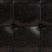 Baxton Studio Janna Rustic Transitional Dark Brown Faux Leather Upholstered and Oak Brown Finished Wood Storage Ottoman - JY20B055L-Dark Brown-Large Otto