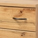 Baxton Studio Maison Modern and Contemporary Wotan Oak Brown Finished Wood 4-Drawer Storage Chest - BR888024-Wotan Oak
