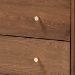 Baxton Studio Landis Mid-Century Modern Ash Walnut Finished Wood 4-Drawer Chest - MG9002-Ash Walnut-4DW-Chest