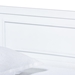 Baxton Studio Daniella Modern and Contemporary White Finished Wood Daybed - MG0076-White-Daybed