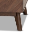 Baxton Studio Hartman Mid-Century Modern Walnut Brown Finished Wood Coffee Table - LV23CFT23140WI-Columbia-CT