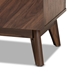 Baxton Studio Hartman Mid-Century Modern Walnut Brown Finished Wood Storage Cabinet - LV23DC2316WI-Columbia-Cabinet