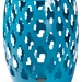 Baxton Studio Branson Modern and Contemporary Blue Finished Metal Outdoor Side Table - H01-101370C Blue Metal Side Table