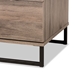 Baxton Studio Daxton Modern and Contemporary Rustic Oak Finished Wood 6-Drawer Dresser - DC 5912-ZZ-Rustic Oak-6DW-Dresser