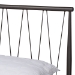 Baxton Studio Samir Modern Industrial Black Bronze Finished Metal Full Size Platform Bed - TS-Lidia-Black-Full