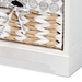 Baxton Studio Rianne Modern Transitional White Finished Wood 4-Basket Storage Unit - TLM1803-White-4 Baskets