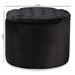 Baxton Studio Livana Contemporary Glam and Luxe Black Velvet Fabric Upholstered Storage Ottoman - FZD0220-Black Velvet-Ottoman