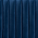 Baxton Studio Emile Modern and Contemporary Navy Blue Velvet Fabric Upholstered and Dark Brown Finished Wood Full Size Headboard - Emile-Navy Blue Velvet-HB-Full