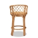 bali & pari Orchard Modern Bohemian Natural Brown Rattan Counter Stool - Orchard-Rattan-CS