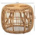 bali & pari Maverick Modern Bohemian Natural Brown Rattan End table - Maverick-Rattan-ET