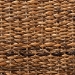 bali & pari Trianna Rustic Transitional Natural Seagrass and Brown Finished Wood Dining Chair - Florence Highback-Natural-DC