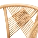 bali & pari Kagama Modern Bohemian Natural Brown Rattan Dining Chair - Kagama-Rattan-DC