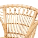 bali & pari Kaka Modern Bohemian Natural Brown Rattan Dining Chair - Kaka-Rattan-DC