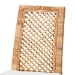 bali & pari Argos Modern Bohemian  Natural Brown Rattan 2-Piece Dining Chair Set - Argos-Rattan-DC