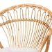 bali & pari Benicia Modern Bohemian Natural Brown Rattan Dining Chair - DC818-Rattan-DC
