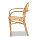 bali & pari Tugera Modern Bohemian Natural Brown Rattan Dining Chair - Tugera-Rattan-DC