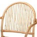 bali & pari Tugera Modern Bohemian Natural Brown Rattan Dining Chair - Tugera-Rattan-DC